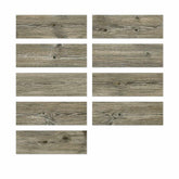Frosted Wood Tile Stickers Easy-to-Use Moisture-Proof and Heat-Insulating Ideal for Kitchen Bathroom and Home Decoration